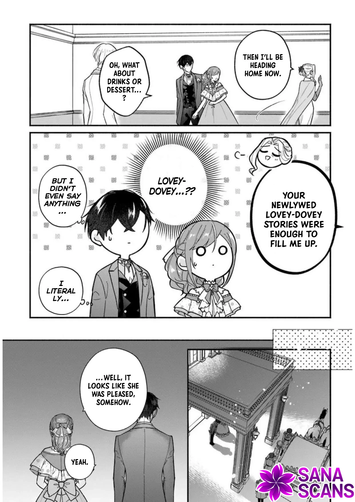 I Told My Political Marriage Husband "You Don't Have to Love Me," and That's When the Spoiling Began Chapter 5 Page 8